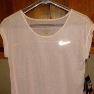 Nike dry fit with reflective Nike symbol